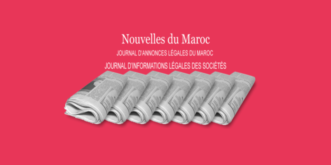 Publication annonce legale creation de société