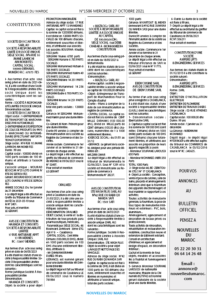 JOURNAL ANNONCE LEGALE